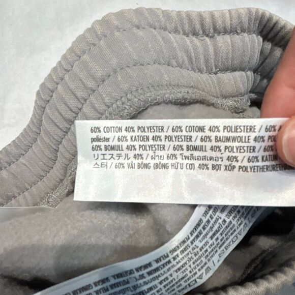 Disney Parks Sz Medium Sweatpants The Haunted Mansion THM Gray Purple Logo Jogge - Picture 9 of 12